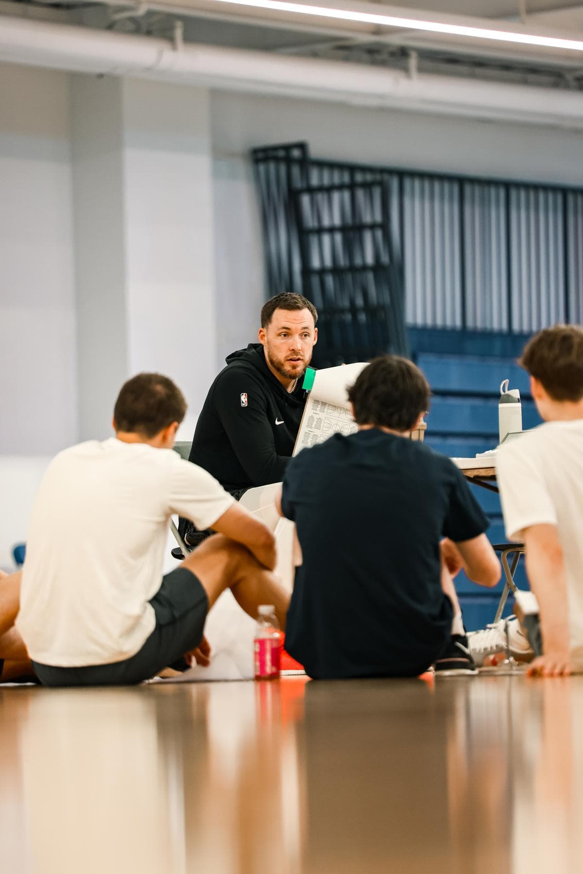 Pat Connaughton with youth at Arlington Boys & Girls Club