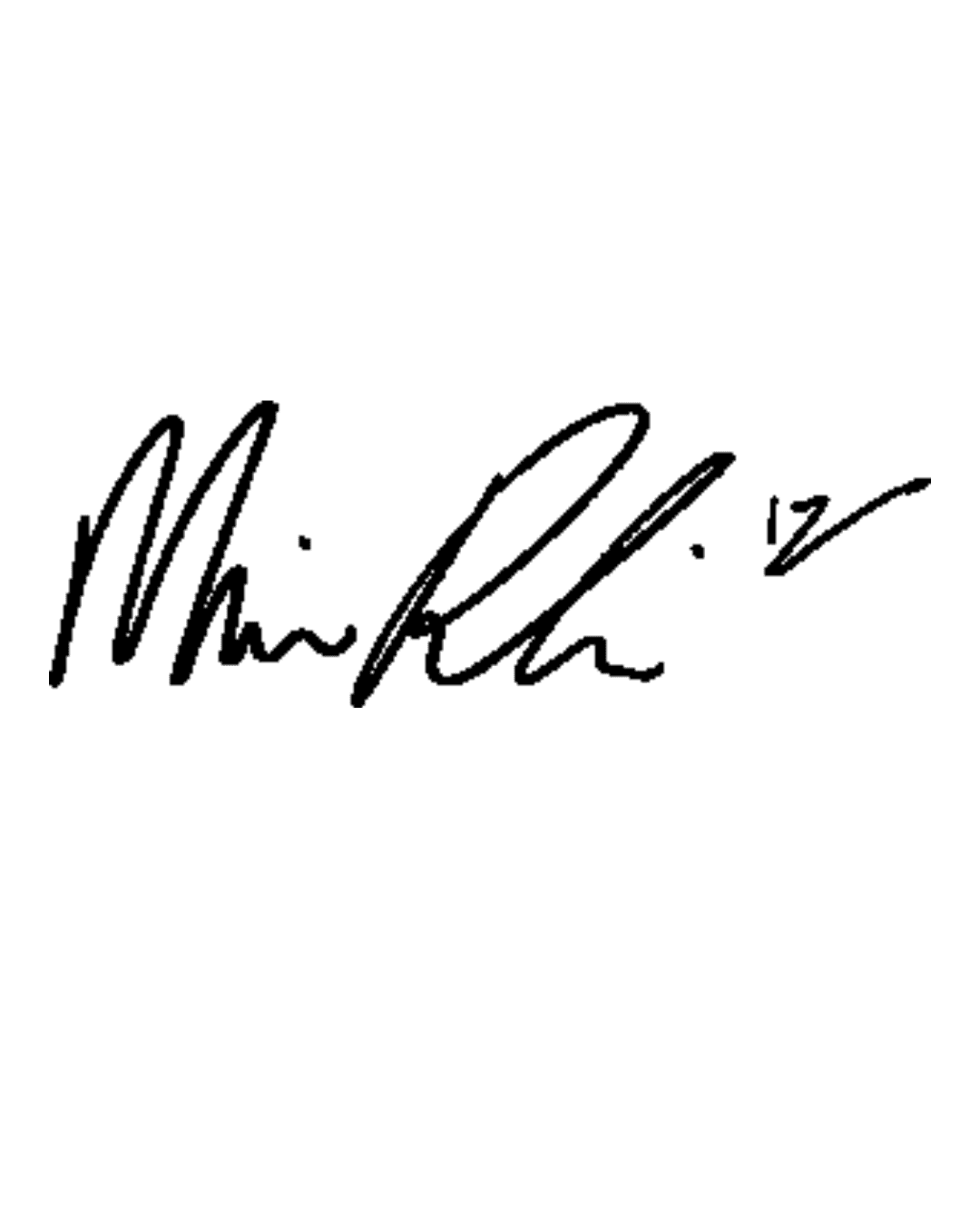 Miles Robinson signature